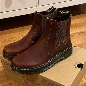 Brand new Dr. Martens Embury Leather Chelsea Boots in Cashew